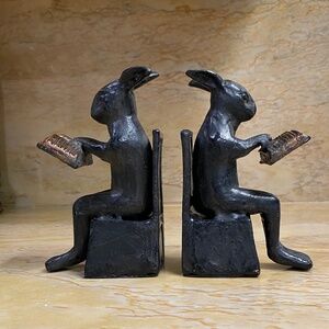 SPI Rabbit Sculptural Bookends